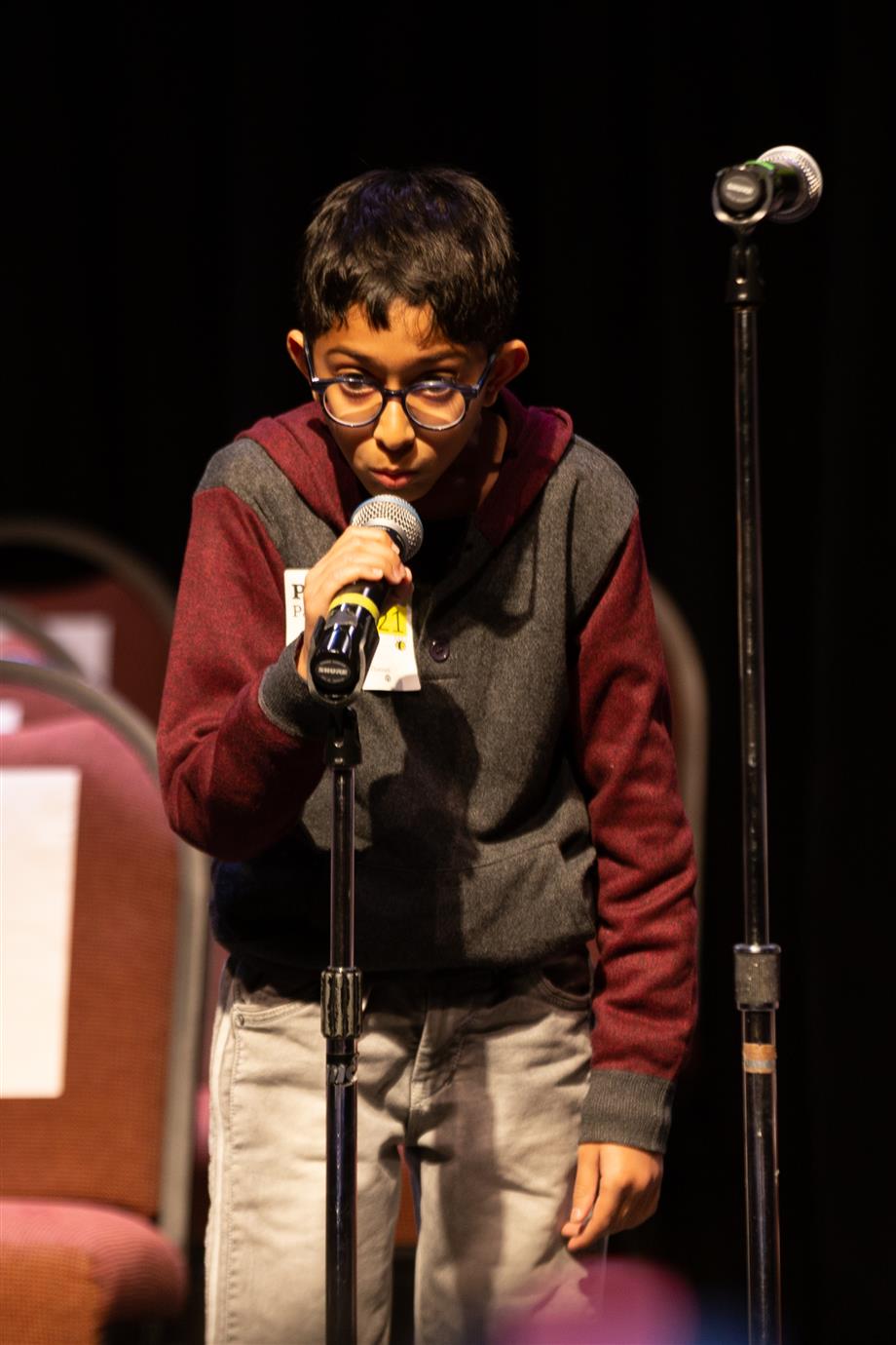 Chandler Unified spelling bee competitor